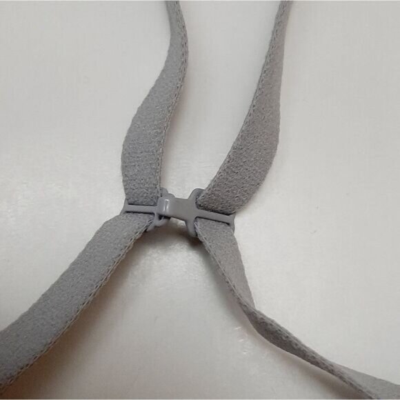 LA SENZA Beyond Sexy Push-up Bra Floral Lace & Rhinestones Grey Sz 36C - Picture 7 of 16